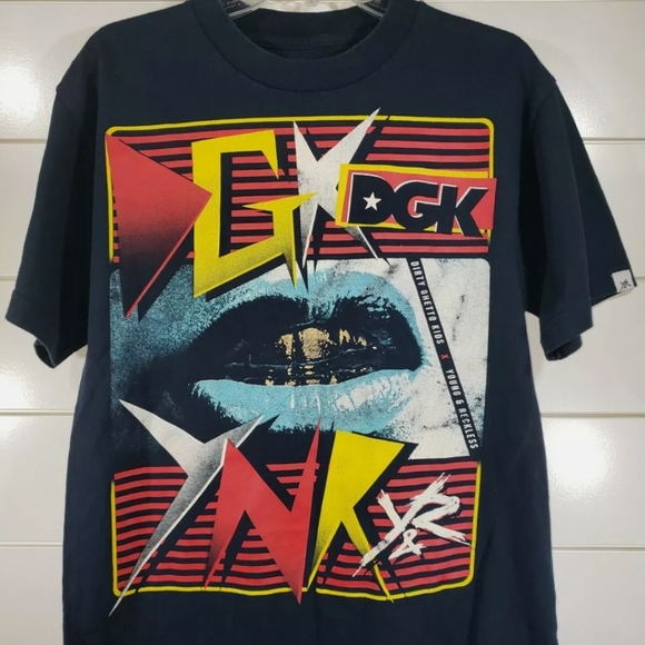 Young and Reckless Dirty Ghetto Kids Tee RARE - Picture 3 of 6